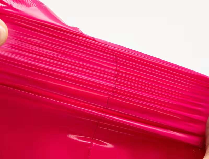 盘锦玫红色快递袋-05